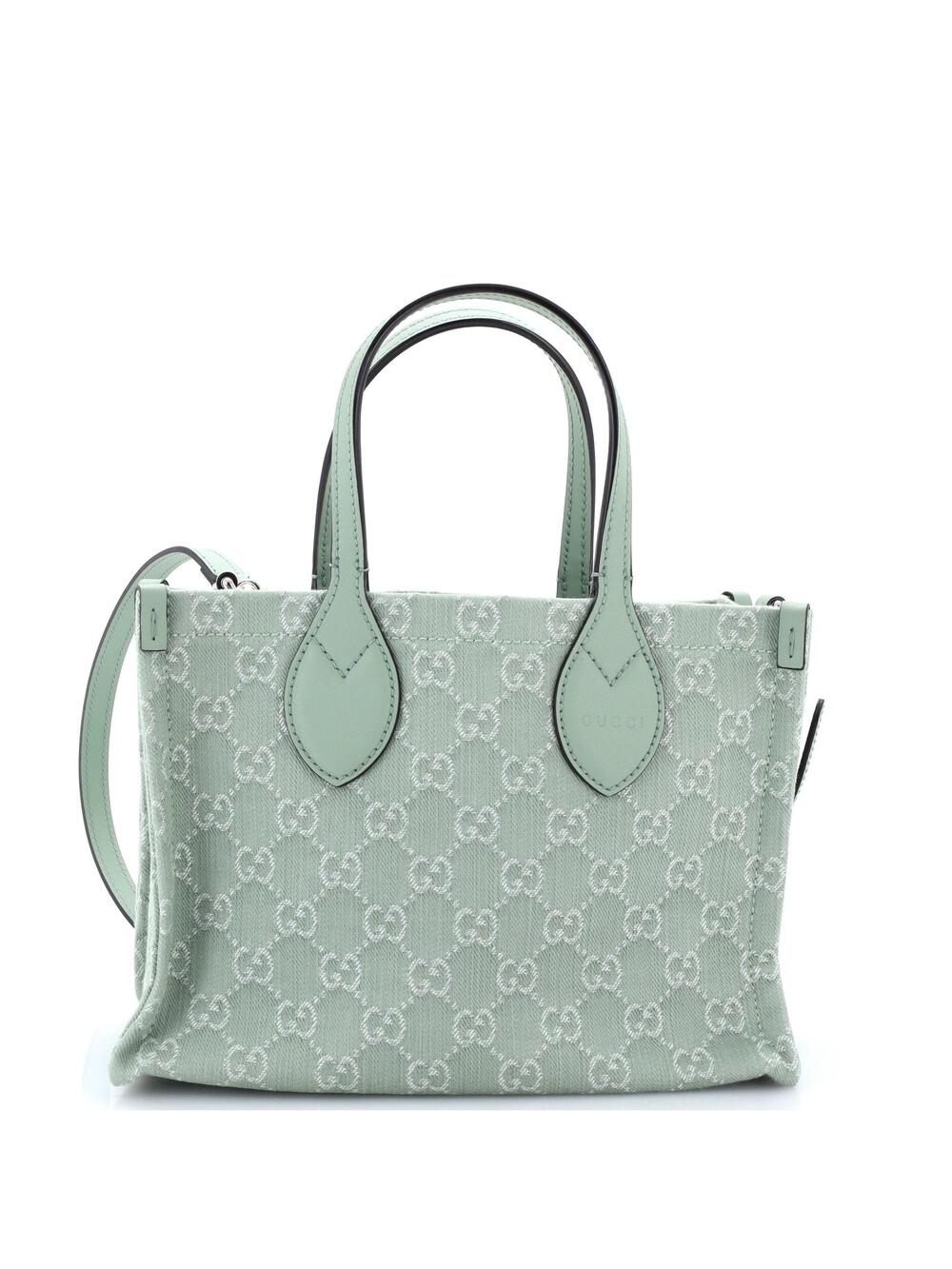 Gucci Ophidia Shopper Tote Gg Denim #275406G14B